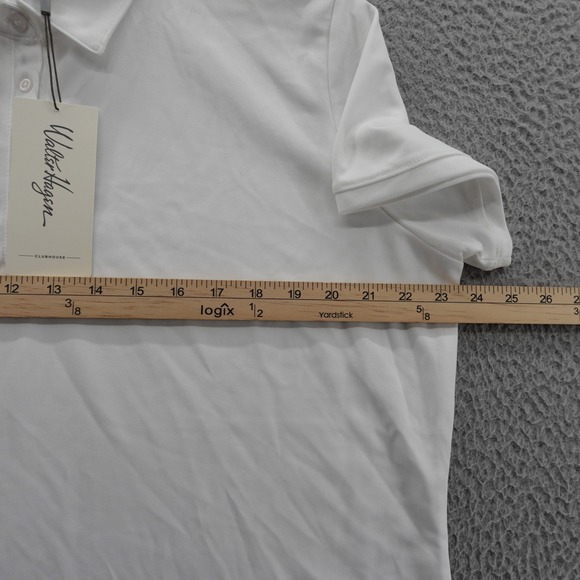 Walter Hagen Clubhouse Womens Golf Polo Shirt XXL White Breathable NWT - Picture 8 of 13